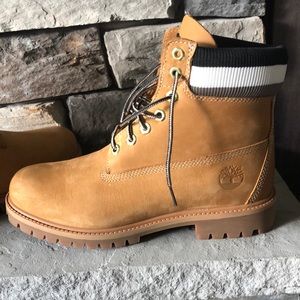 Timberland Boots. Brand new. Never worn. Mens size 8/womens size 10.